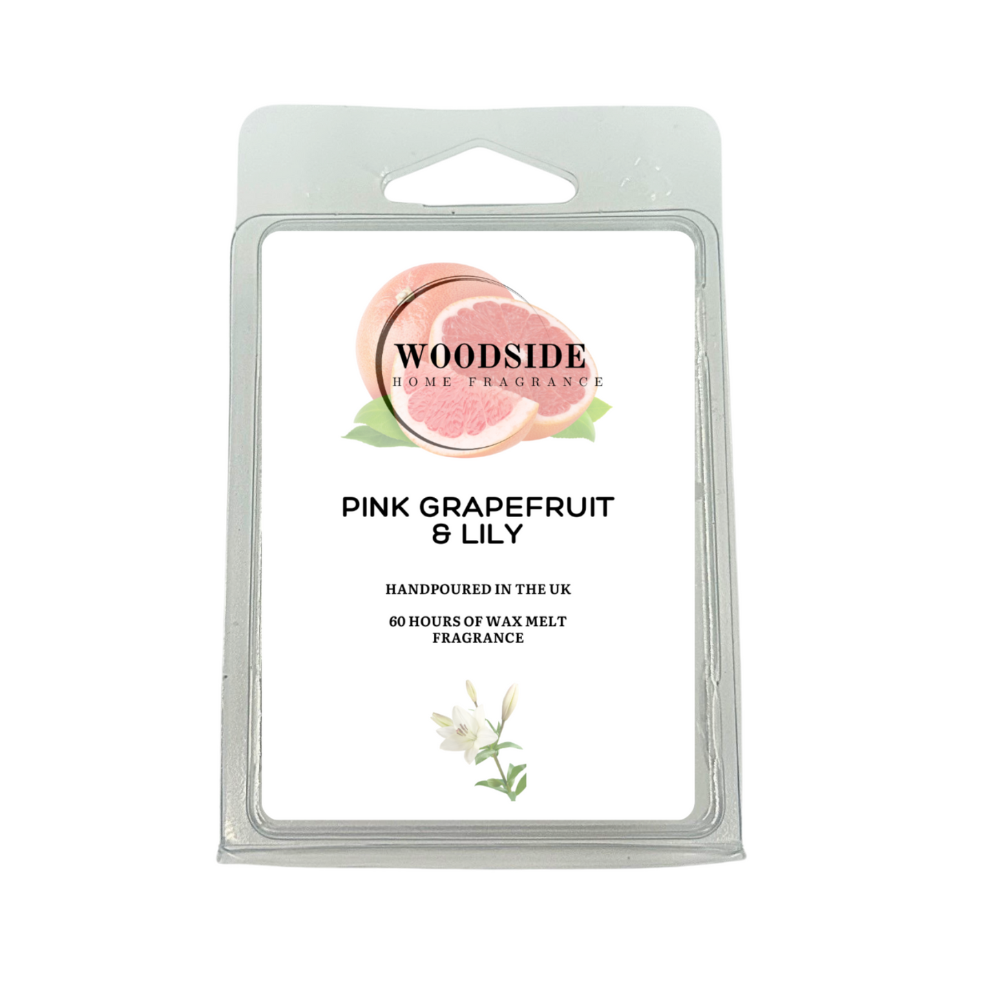 Woodside Home Fragrance Wax Melts - Pink Grapefruit & Lily