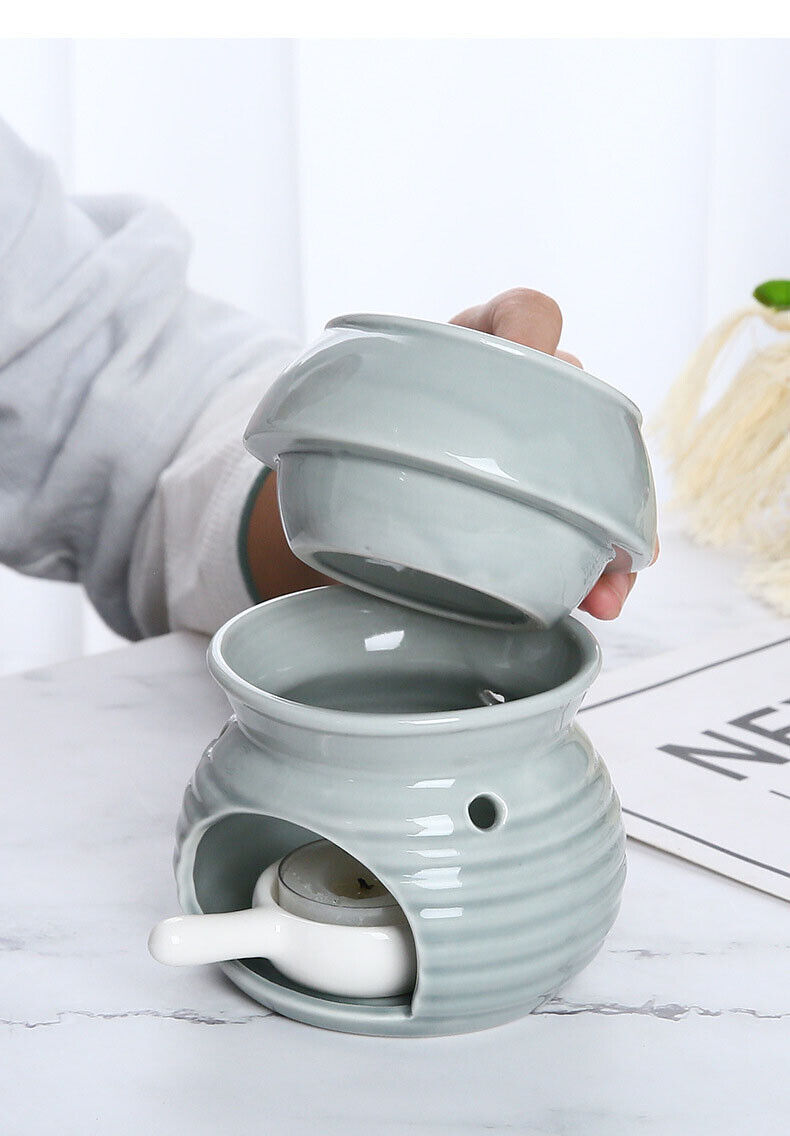 Woodside Home Living - Wax Melt Burner Exclusive - Grey or White