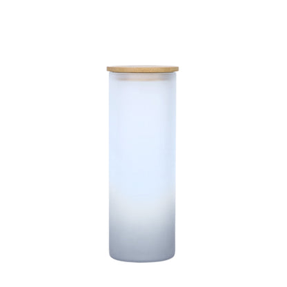 Woodside Home Living Ombre Glass Drinks Bottle 25oz - Various Colours
