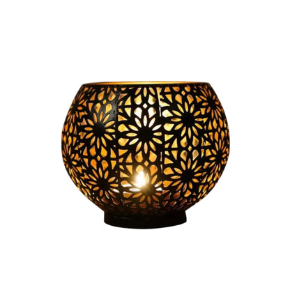 Metal Silhouette Candle Holder