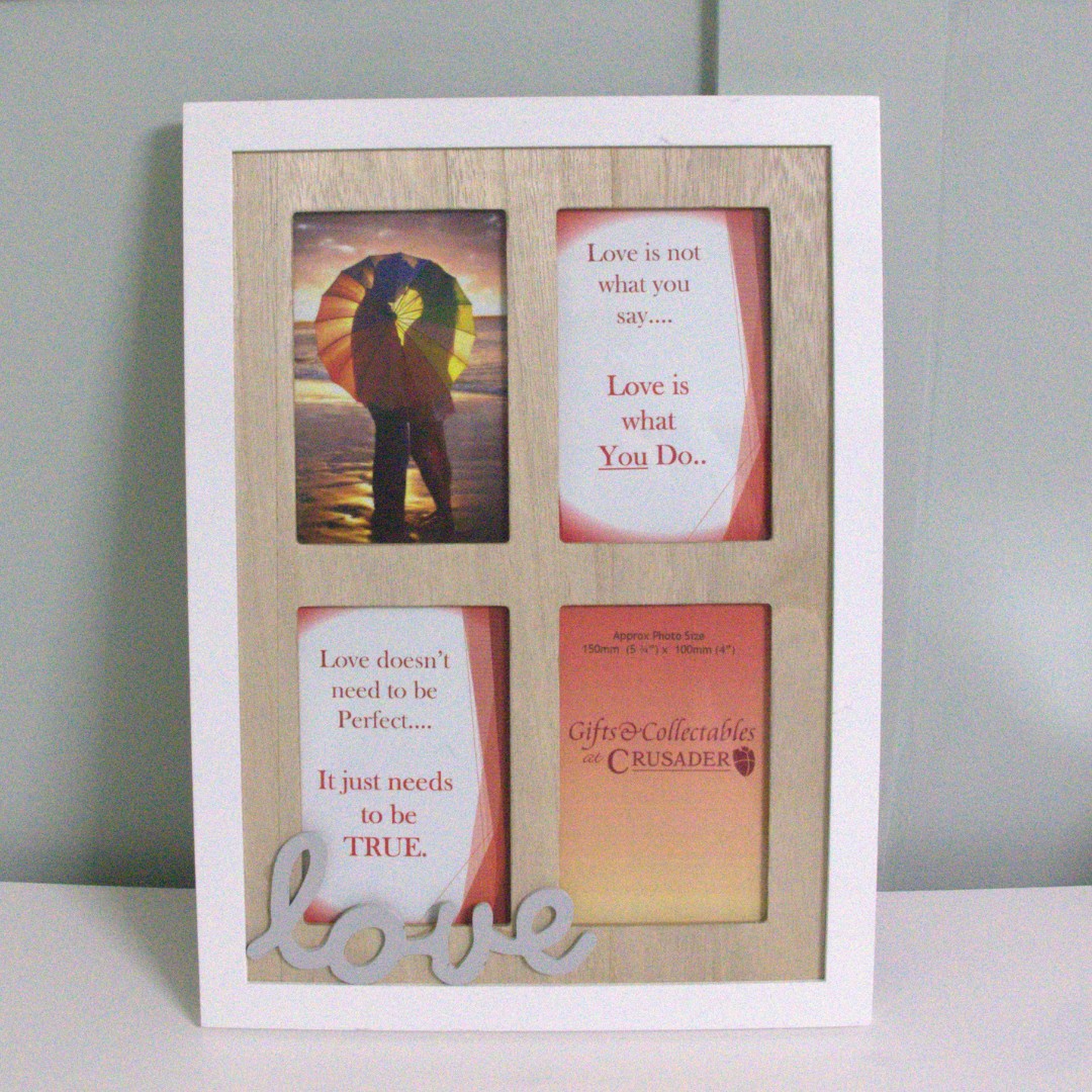 Sentiment Multi Wall Hanging Photo Frames 