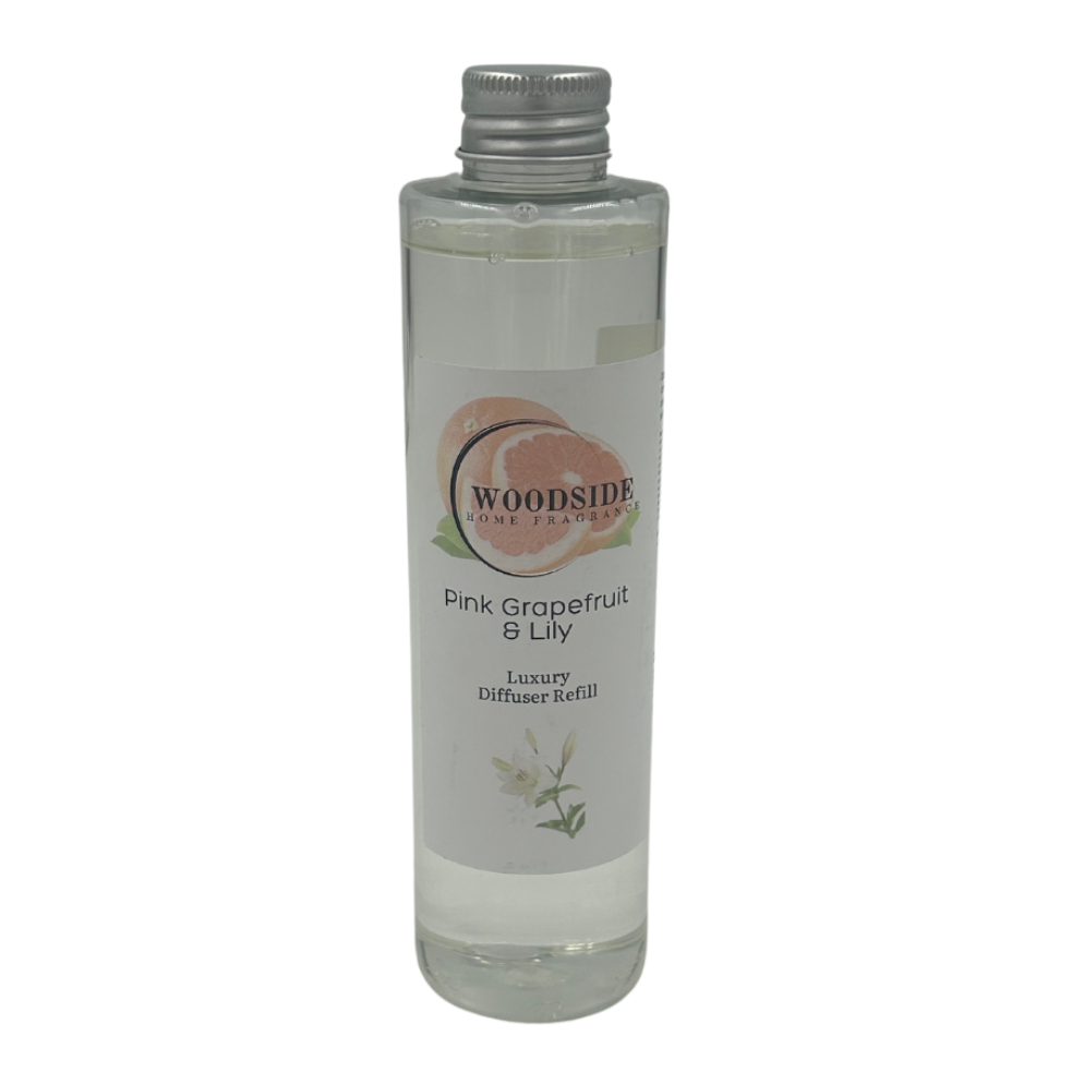 Woodside Home Fragrance Luxury Refill - Pink Grapefruit  & Lily