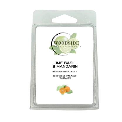 Woodside Home Fragrance Wax Melts - Lime Basil & Mandarin