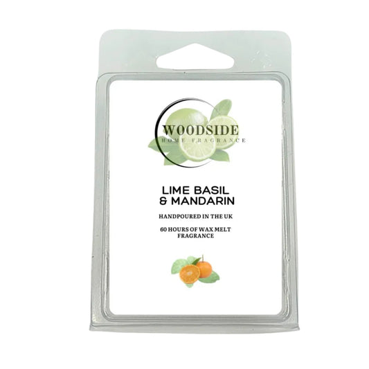 Woodside Home Fragrance Wax Melts - Lime Basil & Mandarin