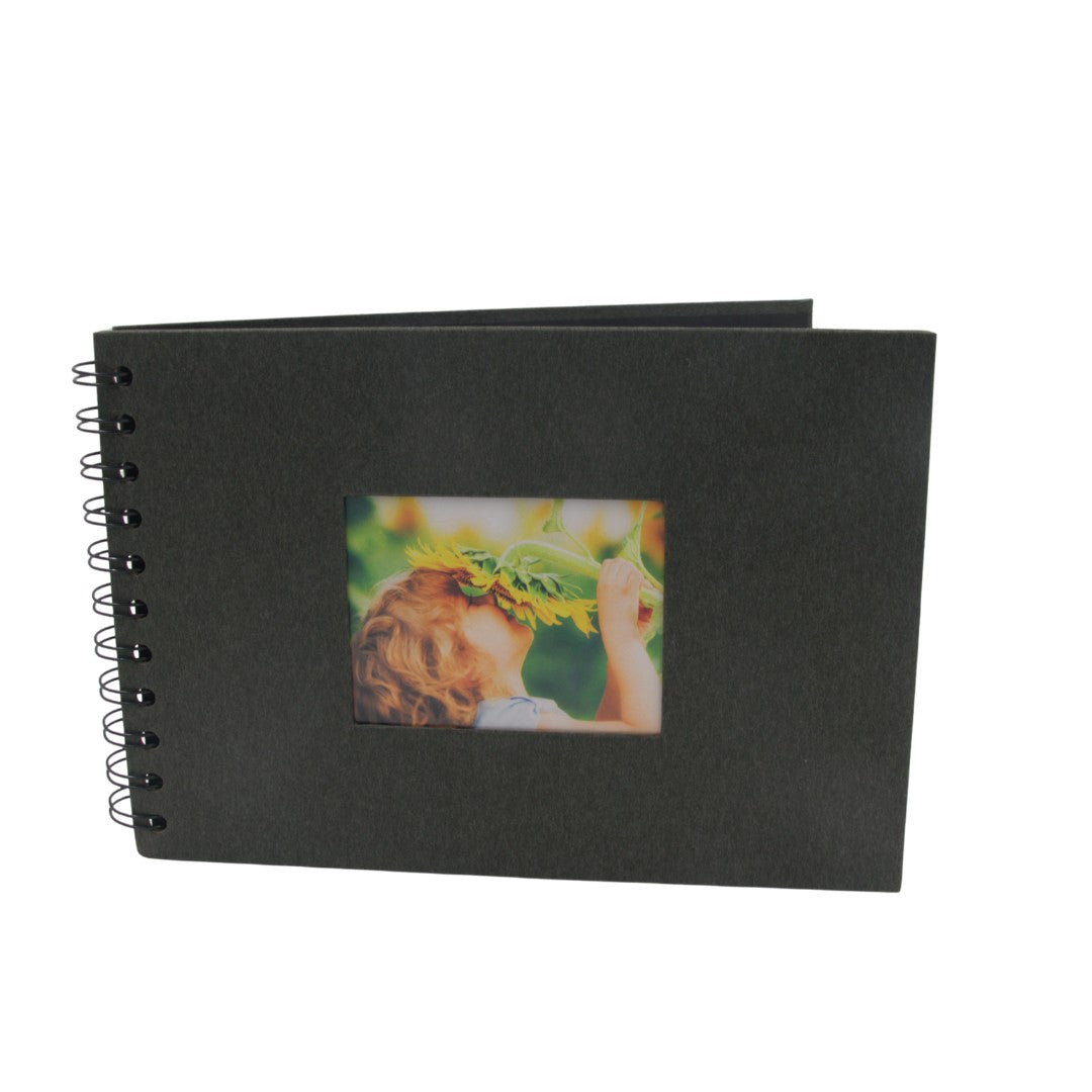 Woodside Home Living Spiral Bound Photo Album - 21.5cm x 15cm - Various Colours