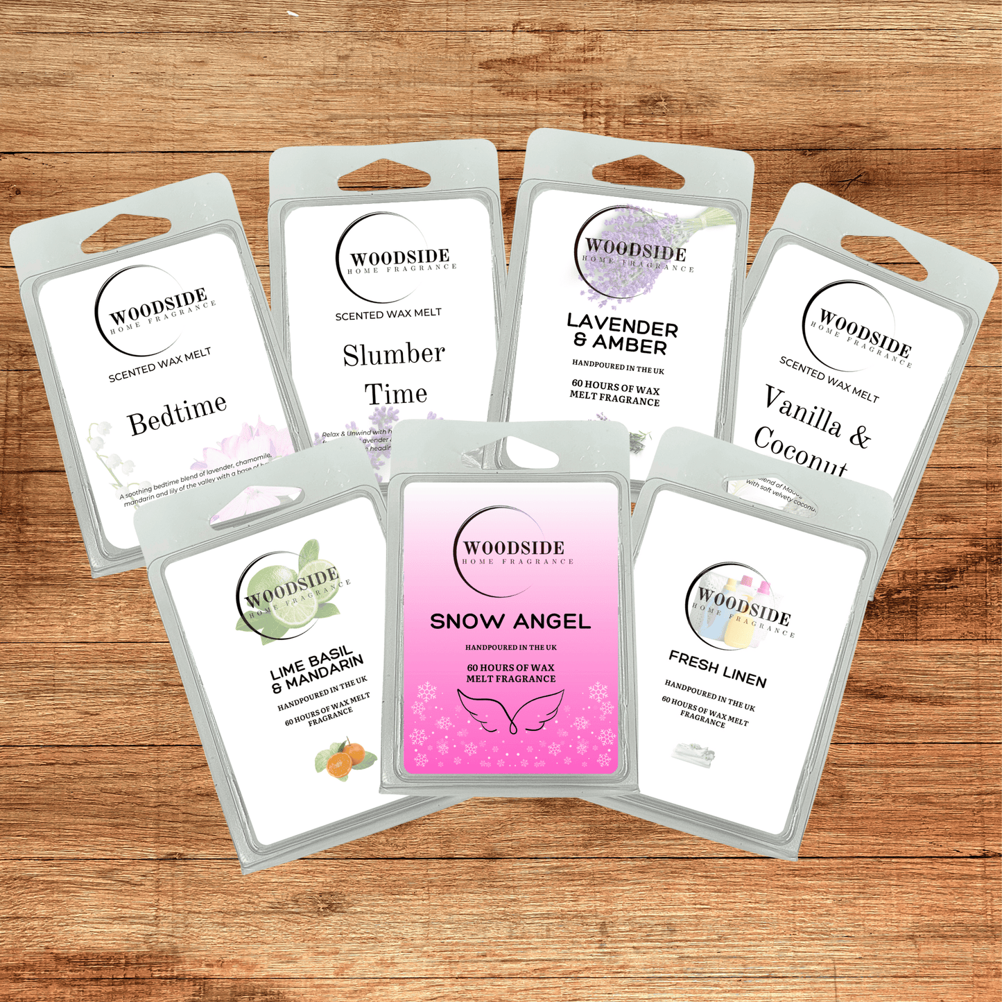 Woodside Home Fragrance Wax Melts - Candy Cane