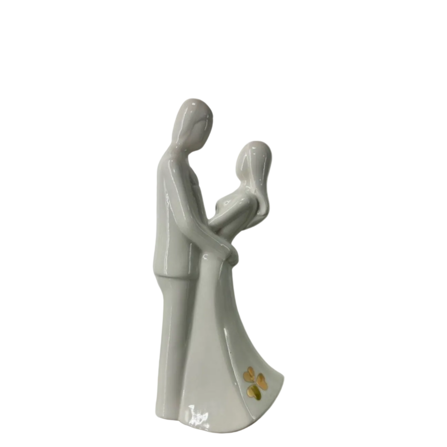 Loving Embrace Porcelain Cake Topper/Figurine