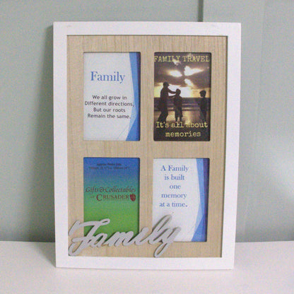 Sentiment Multi Wall Hanging Photo Frames 