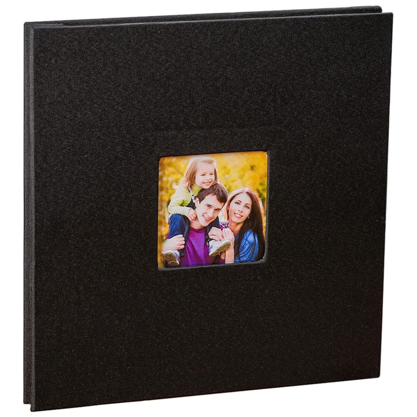 Woodside Home Living Linen Cover Photo Album/Scrap Book - Various Colours