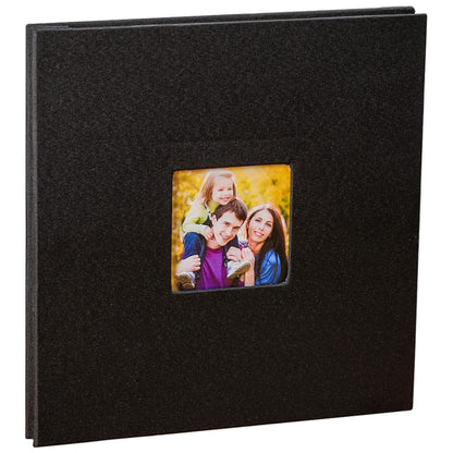 Woodside Home Living Linen Cover Photo Album/Scrap Book - Various Colours