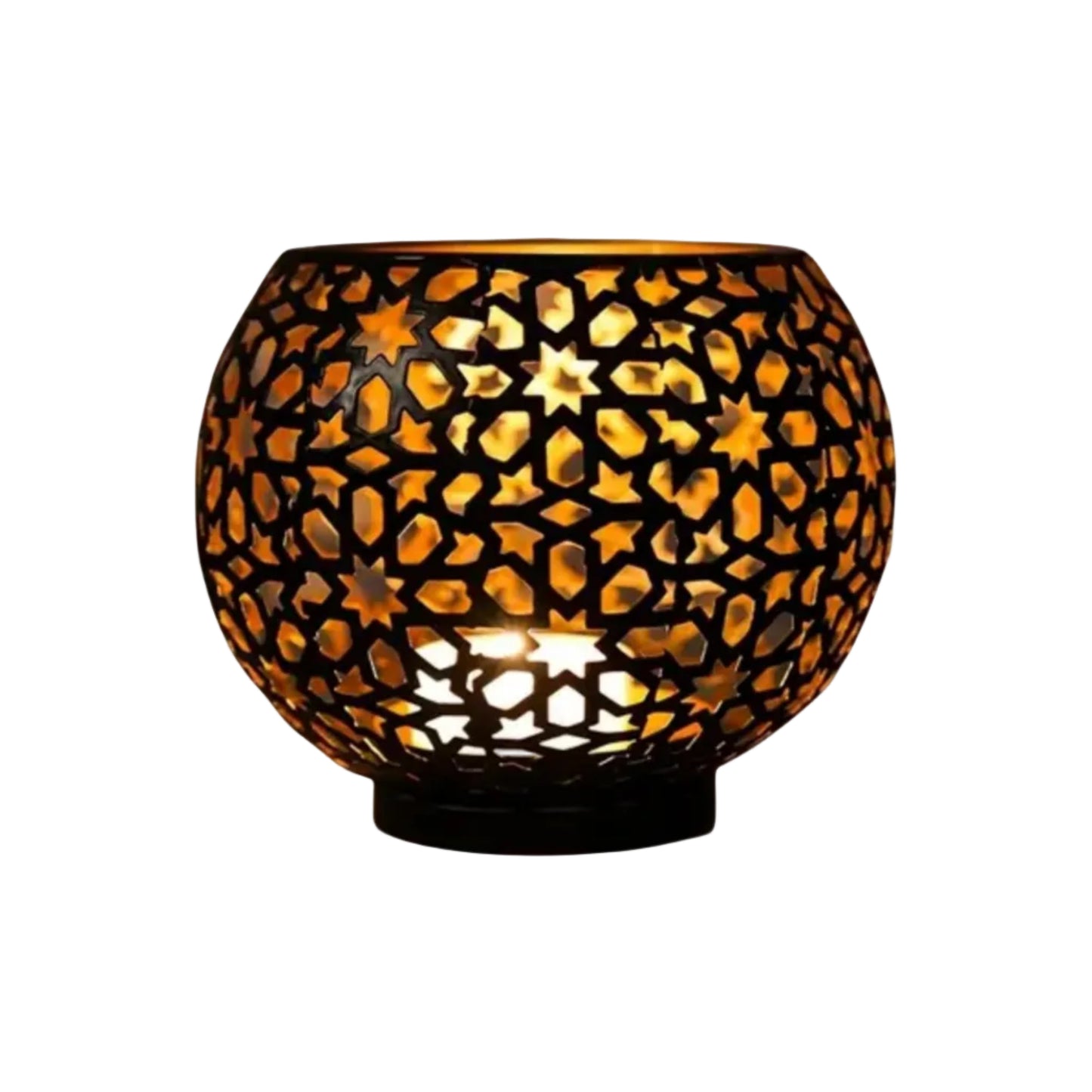 Metal Silhouette Candle Holder