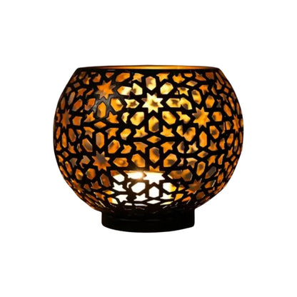 Metal Silhouette Candle Holder