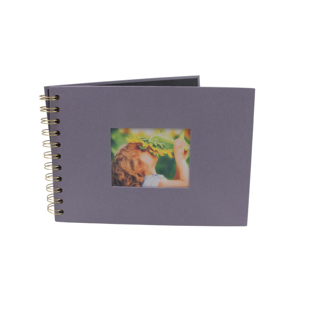 Woodside Home Living Spiral Bound Photo Album - 21.5cm x 15cm - Various Colours