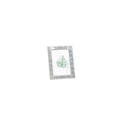 Woodside Home Living Rectangular Edged Silver Plated Photo Frame - Various Sizes