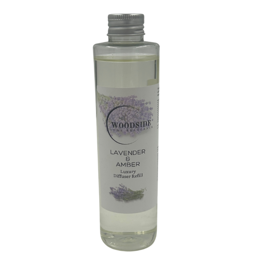 Woodside Home Fragrance Luxury Refill - Lavender & Amber