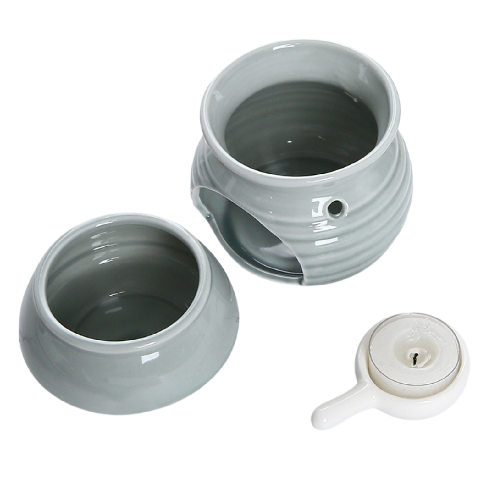 Woodside Home Living - Wax Melt Burner Exclusive - Grey or White