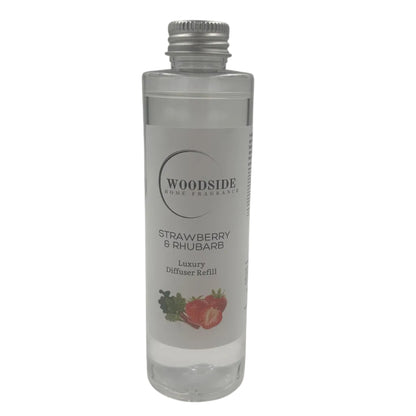 Woodside Home Fragrance Luxury Refill - Strawberry & Rhubarb 