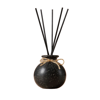 Ceramic Reed Diffuser Round Vase includes Reeds