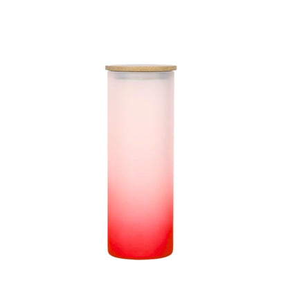 Woodside Home Living Ombre Glass Drinks Bottle 25oz - Various Colours