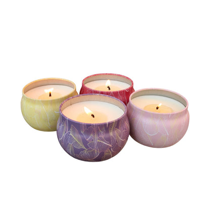 Gift set of 4 insect repellent scented candles