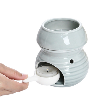 Woodside Home Living - Wax Melt Burner Exclusive - Grey or White