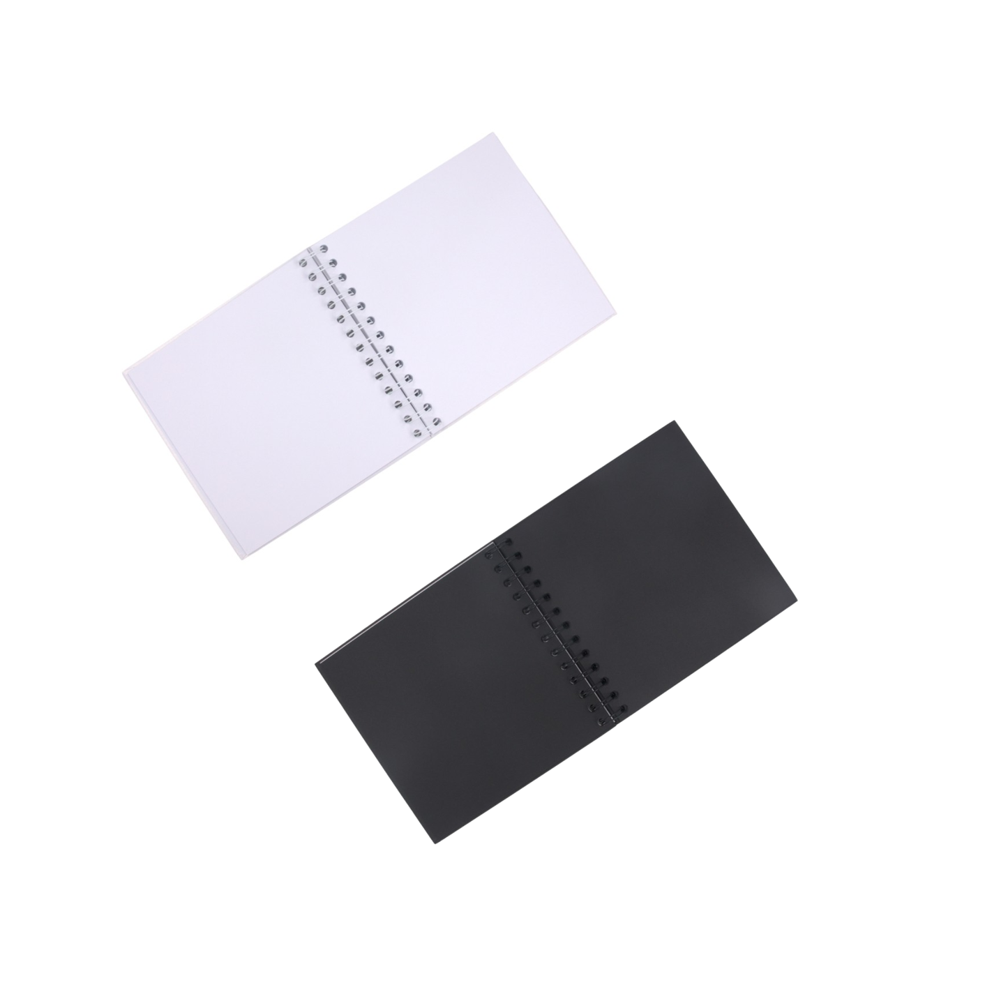 Woodside Home Living Spiral Bound Scrap Book Style Photo Album 17cm x 17cm - Various Colours