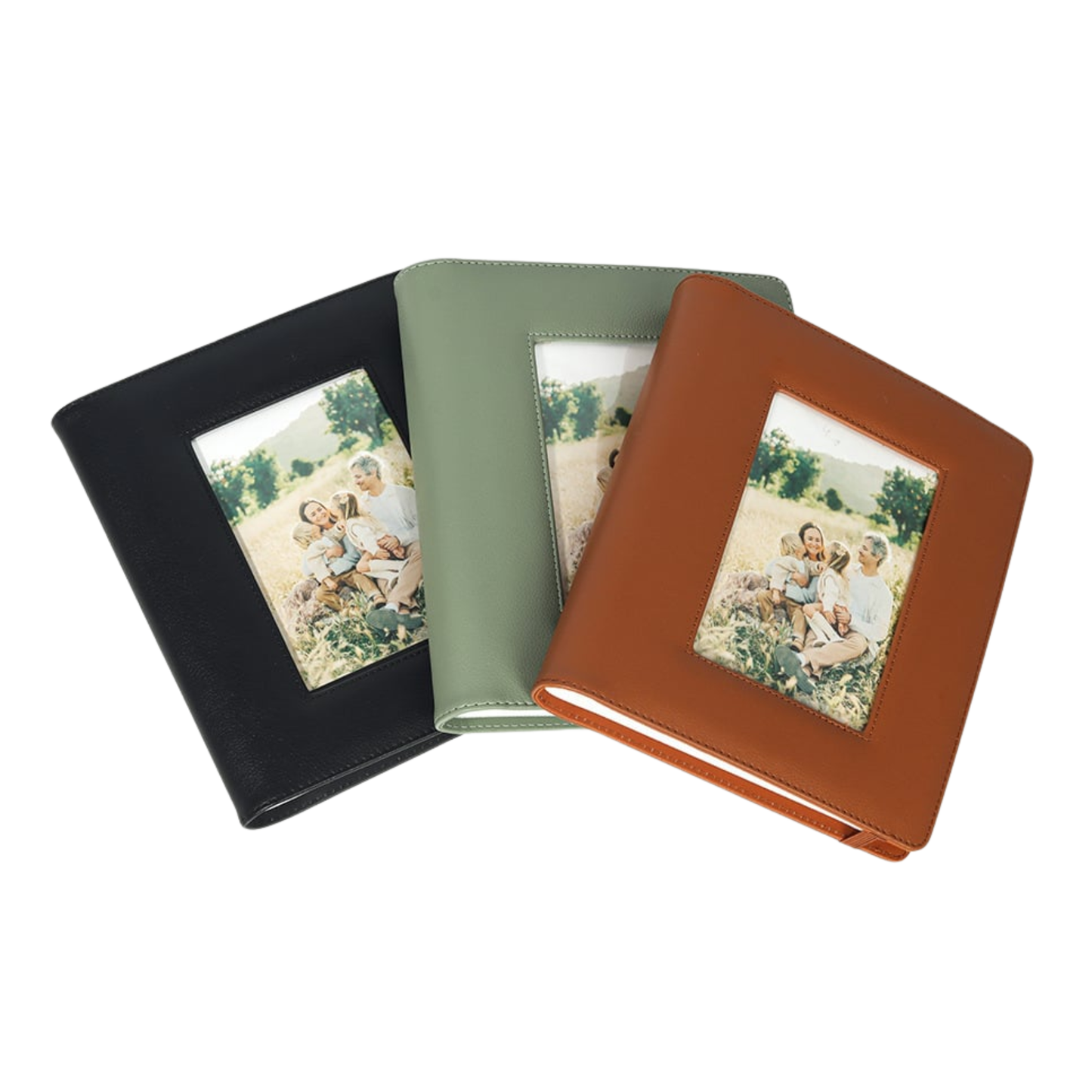 Large Pocket Photo Album - 20.2cm x 23.5cm - Various Colours