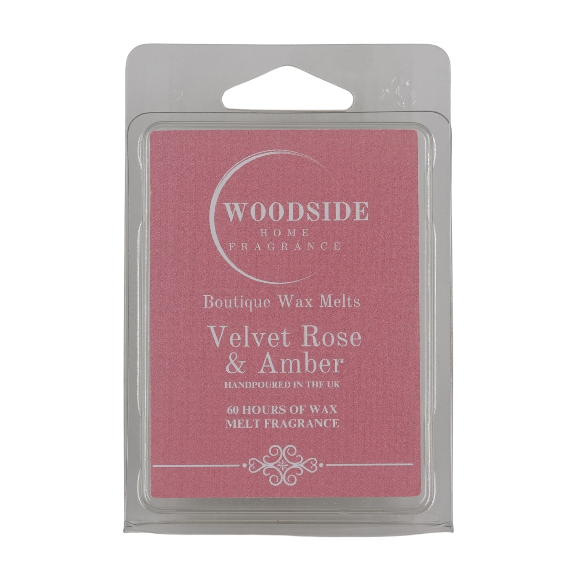 Woodside Home Fragrance Wax Melts - Velvet Rose & Amber