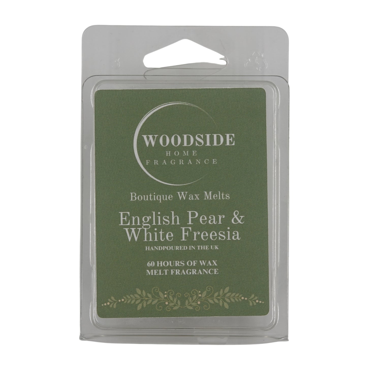 Woodside Home Fragrance Wax Melts - English Pear & White Freesia