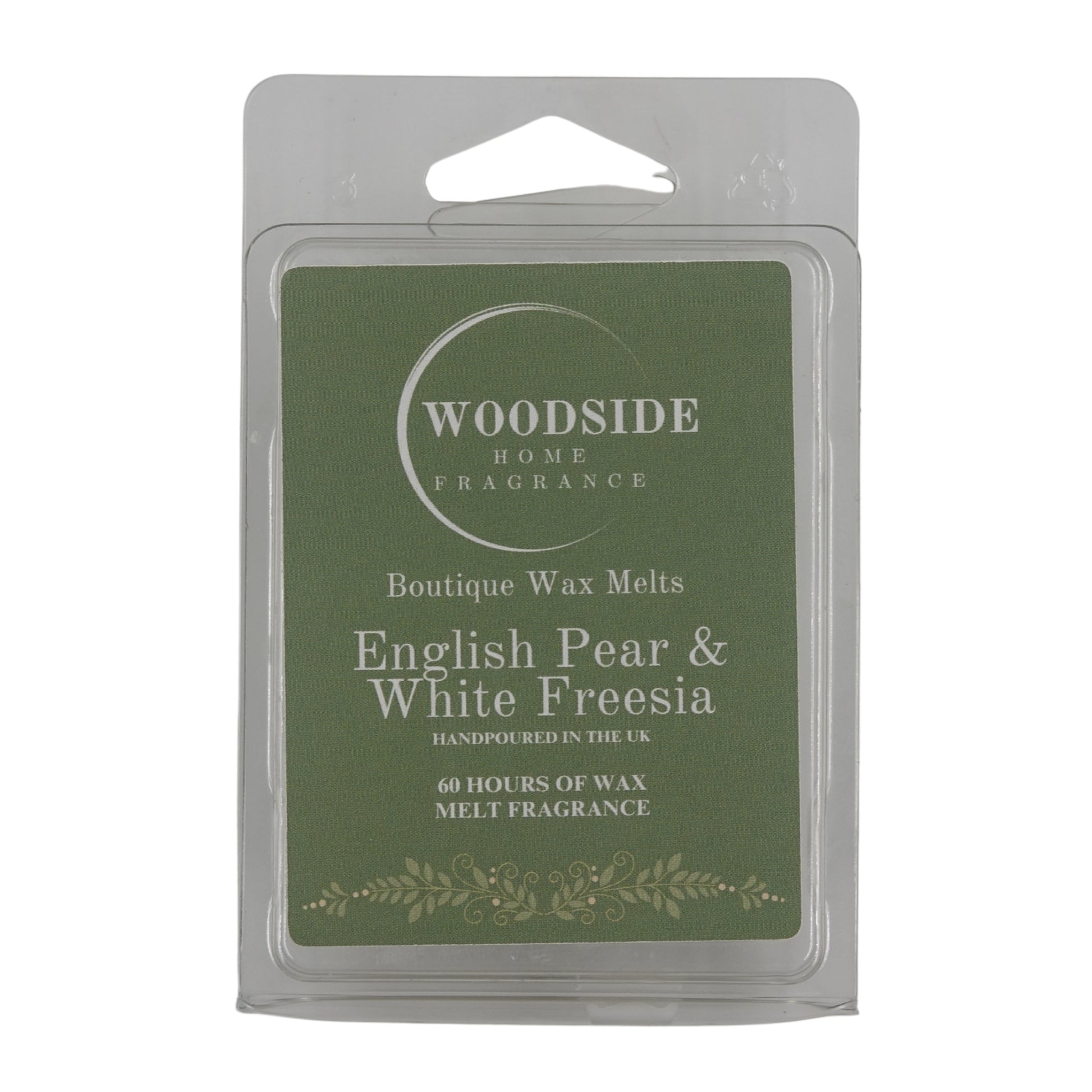 Woodside Home Fragrance Wax Melts - English Pear & White Freesia
