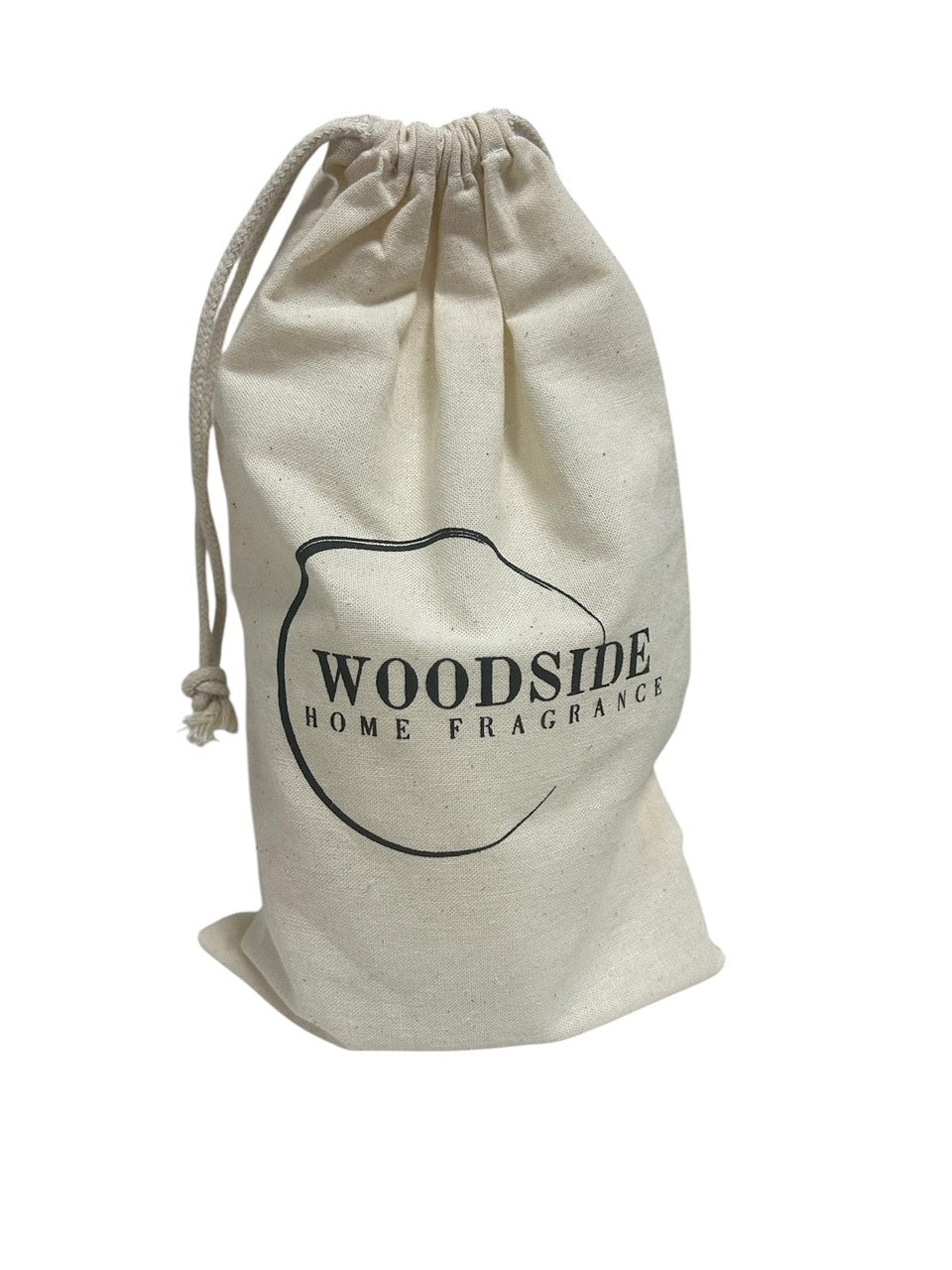 Woodside Home Fragrance Wooden Wick Glass Scented Candle - Snow Angel