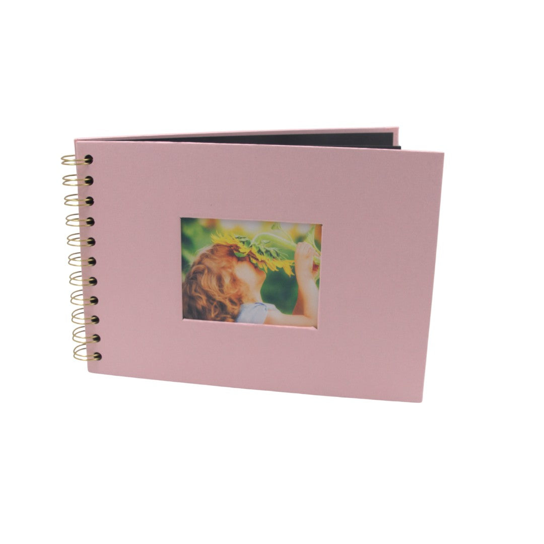 Woodside Home Living Spiral Bound Photo Album - 21.5cm x 15cm - Various Colours
