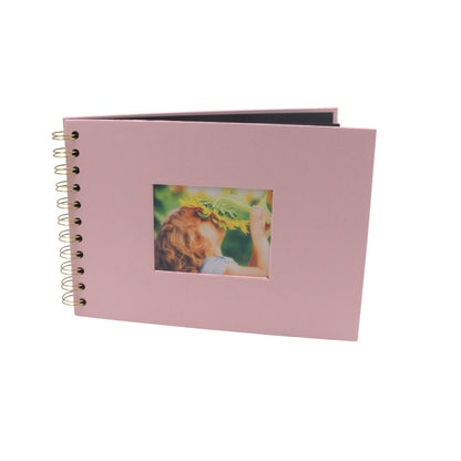 Woodside Home Living Spiral Bound Photo Album - 21.5cm x 15cm - Various Colours