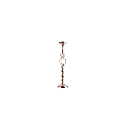 Rose Gold Metallic Candle / Floral Display Holder