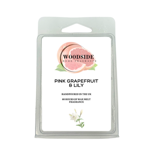 Woodside Home Fragrance Wax Melts - Pink Grapefruit & Lily 