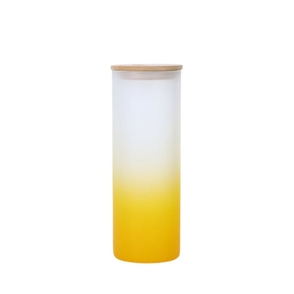 Woodside Home Living Ombre Glass Drinks Bottle 25oz - Various Colours