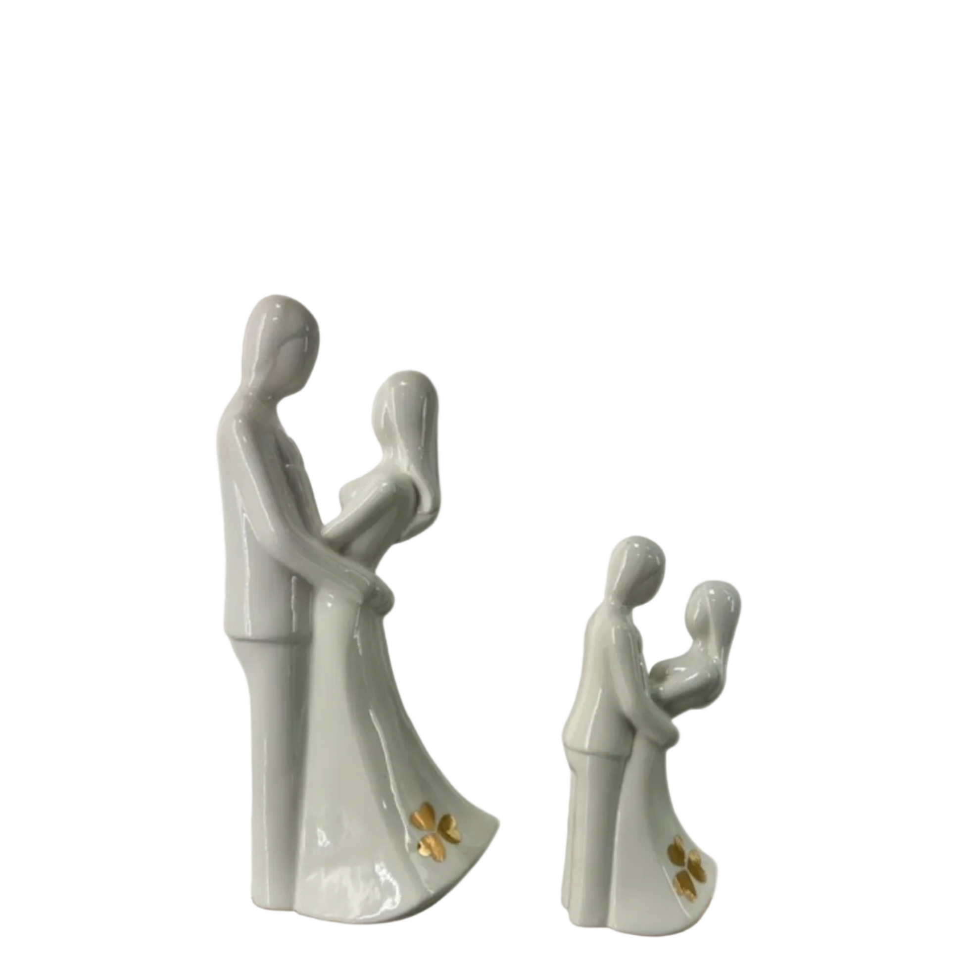 Loving Embrace Porcelain Cake Topper/Figurine