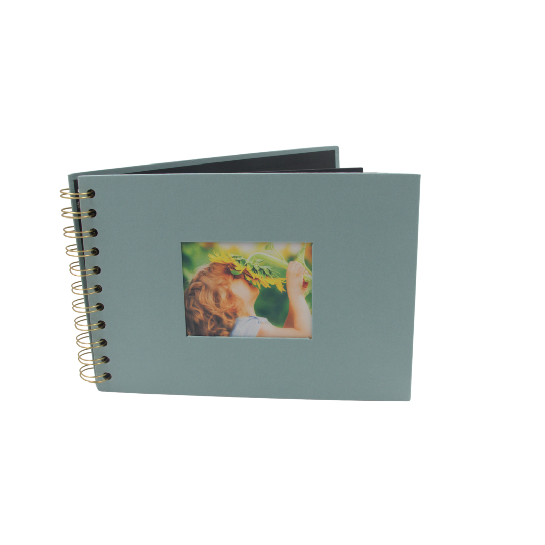 Woodside Home Living Spiral Bound Photo Album - 21.5cm x 15cm - Various Colours